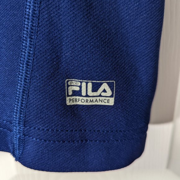 FILA Sport Blue Performance Shirt - Picture 6 of 6